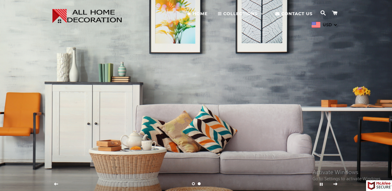 Home Decoration Niche Store